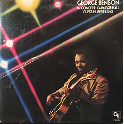 George Benson / Hubert Laws In Concert - Carnegie Hall Vinyl LP USED
