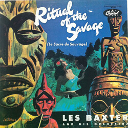 Les Baxter & His Orchestra Ritual Of The Savage (Le Sacre Du Sauvage) Vinyl LP USED