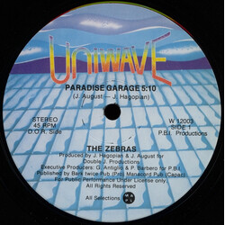 The Zebras Paradise Garage Vinyl 12" USED