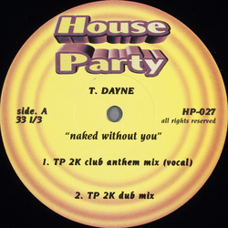 Taylor Dayne / Santana Naked Without You / Smooth Vinyl 12" USED