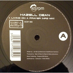 Hazell Dean Living On A Prayer Vinyl 12" USED