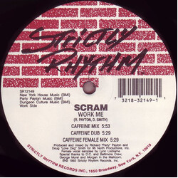 Scram (3) Jump & Sing / Work Me Vinyl 12" USED