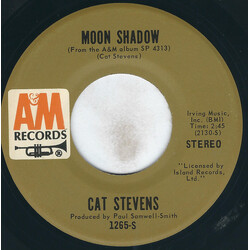 Cat Stevens Moon Shadow / I Think I See The Light Vinyl 7" USED
