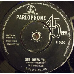 The Beatles She Loves You Vinyl 7" USED
