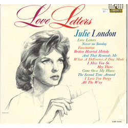 Julie London Love Letters Vinyl LP USED