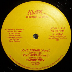 Smoke City (2) Love Affair Vinyl 12" USED