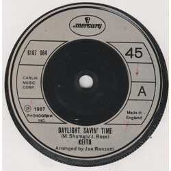 Keith (2) Daylight Savin' Time Vinyl 7" USED