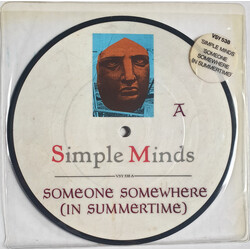 Simple Minds Someone Somewhere (In Summertime) Vinyl 7" USED