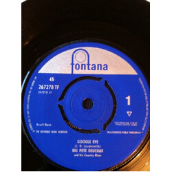 Big Pete Duker Google Eye Vinyl 7" USED