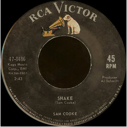 Sam Cooke Shake / A Change Is Gonna Come Vinyl 7" USED