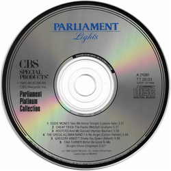 Various Parliament Lights / Parliament Platinum Collection CD USED