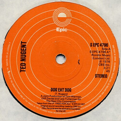 Ted Nugent Dog Eat Dog Vinyl 7" USED