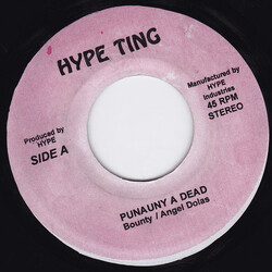 Bounty Killer / Angel Doolas Punauny A Dead Vinyl 7" USED