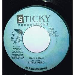 Little Hero Man A Man Vinyl 7" USED