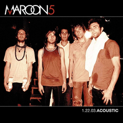 Maroon 5 1.22.03.Acoustic CD USED