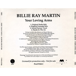 Billie Ray Martin Your Loving Arms CD USED