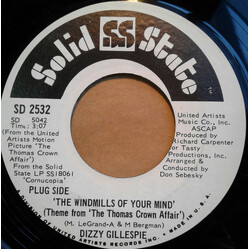 Dizzy Gillespie The Windmills Of Your Mind / Ann, Wonderful One Vinyl 7" USED
