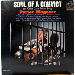 Porter Wagoner "Soul Of A Convict" And Other Great Prison Songs Vinyl LP USED