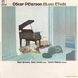 Oscar Peterson Blues Etude Vinyl LP USED