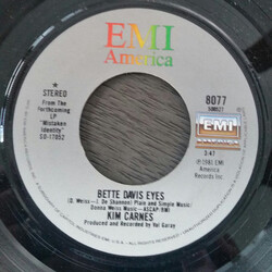 Kim Carnes Bette Davis Eyes Vinyl 7" USED