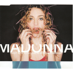 Madonna Drowned World (Substitute For Love) CD USED