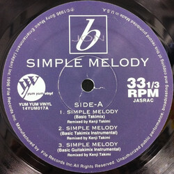 Jon B Simple Melody Vinyl 12" USED