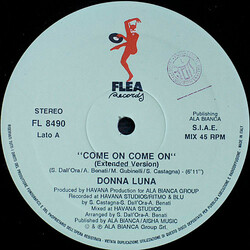 Donna Luna Come On Come On Vinyl 12" USED