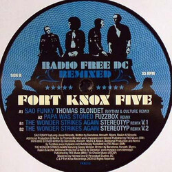 The Fort Knox Five Radio Free DC Remixed Vol. 6 Vinyl 12" USED