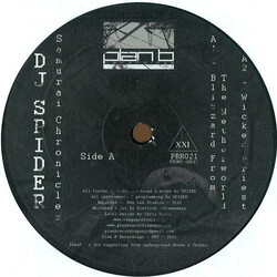 DJ Spider (6) Samurai Chronicles Vinyl 12" USED
