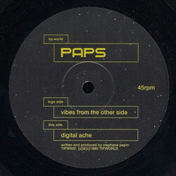 Paps Vibes From The Other Side / Digital Ache Vinyl 12" USED