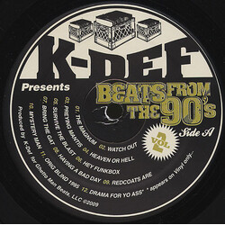 K-Def Beats From The 90's Vol. 2 Vinyl LP USED