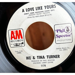 Ike & Tina Turner A Love Like Yours Vinyl 7" USED