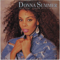Donna Summer This Time I Know It's For Real Vinyl 12" USED