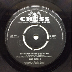 The Dells Sitting On The Dock Of The Bay Vinyl 7" USED