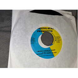 Anthony B / Super Black I Mean It From My Heart Vinyl 7" USED