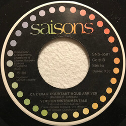 Chatelaine Ca Devait Pourtant Nous Arriver USED VINYL 7INCH 45 RPM SINGLE