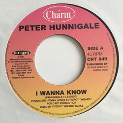 Peter Hunnigale I Wanna Know Vinyl 7" USED