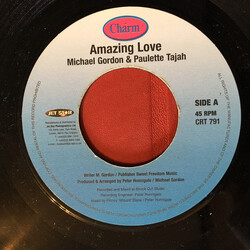 Michael Gordon (4) / Paulette Tajah Amazing Love Vinyl 7" USED