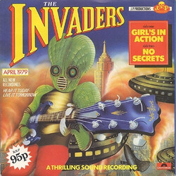 The Invaders (2) Girl's In Action Vinyl 7" USED
