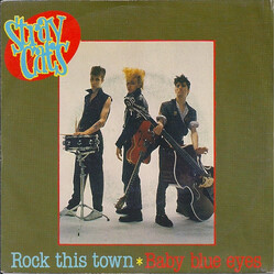Stray Cats Rock This Town / Baby Blue Eyes Vinyl 7" USED