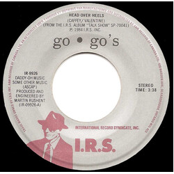 Go-Go's Head Over Heels / Good For Gone Vinyl 7" USED