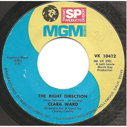 Clara Ward The Right Direction Vinyl 7" USED