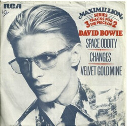 David Bowie Space Oddity / Changes / Velvet Goldmine Vinyl 7" USED