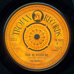 The Marvels Then He Kissed Me / All The Day Long Vinyl 7" USED
