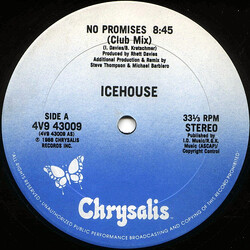 Icehouse No Promises Vinyl 12" USED