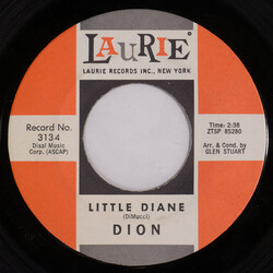 Dion (3) Little Diane / Lost For Sure Vinyl 7" USED