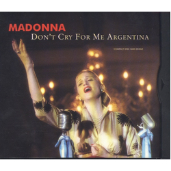 Madonna Don't Cry For Me Argentina CD USED