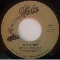 Wild Cherry Play That Funky Music / Hot To Trot Vinyl 7" USED