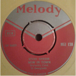 Steve Grecos New In Town / Loneliness Vinyl 7" USED