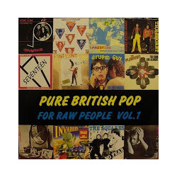 Various Pure British Pop For Raw People Vol.1 Vinyl LP USED